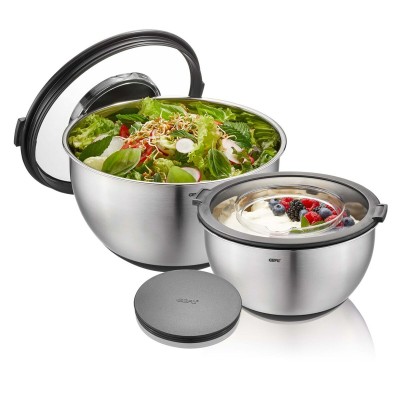 Bowl Gefu G-35055 Steel 4,5 L Circular (2 Pieces) (2 Units)
