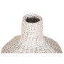 Set of 3 Vases Home ESPRIT Metal Natural 25 x 25 x 80 cm (3 Pieces)