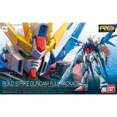 Collectable Figures Bandai BUILD STRIKE GUNDAM FULL PACKAGE BL Blue Plastic Animation and anime (Japanese animation)