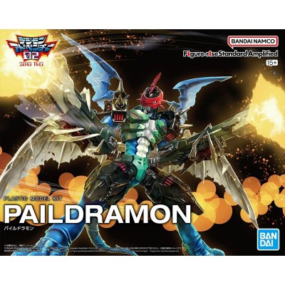 Collectable Figures Bandai FIGURE RISE AMPLIFIED PAILDRAMON Plastic Digimon Animation and anime (Japanese animation)