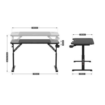 Desk Huzaro HZ-Hero 2.6 Black