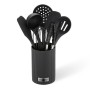 Set of Kitchen Knives and Stand Feel Maestro MR-1542-BLACK