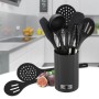 Set of Kitchen Knives and Stand Feel Maestro MR-1542-BLACK