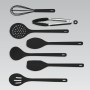 Set of Kitchen Knives and Stand Feel Maestro MR-1542-BLACK