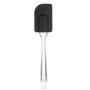 Cooking Spatula Kinvara KT11-5521B Black Transparent Silicone Plastic 5 x 23,5 x 2 cm 5 x 24 x 2 cm (12 Units)