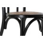 Chaise de Salle à Manger DKD Home Decor Noir Multicouleur 43 x 44 x 89 cm