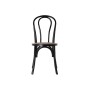 Chaise de Salle à Manger DKD Home Decor Noir Multicouleur 43 x 44 x 89 cm