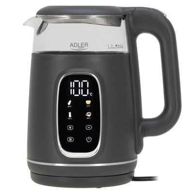 Bouilloire Adler AD 1305gs Gris Argenté 2200 W 1,7 L