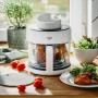 Friteuse à Air Adler AD 6316 Blanc Noir 1200 W 3 L