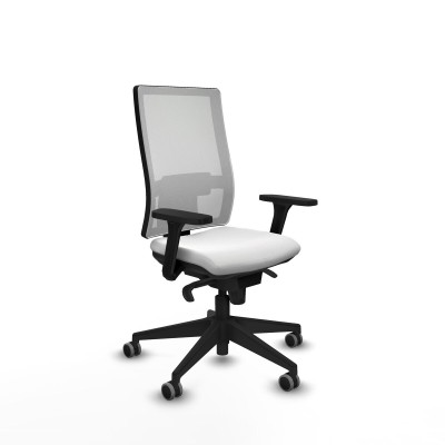 Chaise de Bureau Piqueras y Crespo 3D066G0 Blanc
