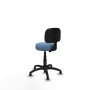 Chaise de Bureau Piqueras y Crespo B1301RT Bleu ciel