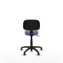 Chaise de Bureau Piqueras y Crespo B1301RT Bleu ciel