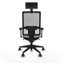 Chaise de Bureau Piqueras y Crespo 3D066N1 Blanc
