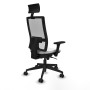 Chaise de Bureau Piqueras y Crespo 3D066N1 Blanc