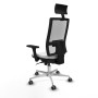 Chaise de Bureau Piqueras y Crespo 3D086G1 Blanc