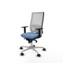 Chaise de Bureau Piqueras y Crespo 1D086N0 Bleu ciel