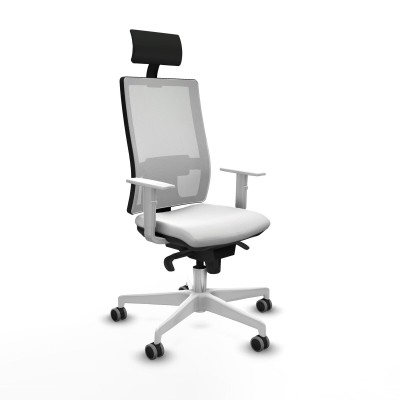 Chaise de Bureau Piqueras y Crespo 4B026G1 Blanc