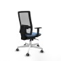 Chaise de Bureau Piqueras y Crespo 1D026G0 Bleu ciel