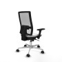 Chaise de Bureau Piqueras y Crespo 3D086N0 Blanc