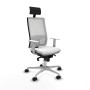 Chaise de Bureau Piqueras y Crespo 4B086N1 Blanc
