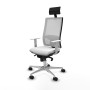 Chaise de Bureau Piqueras y Crespo 4B086N1 Blanc