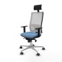 Chaise de Bureau Piqueras y Crespo 1D086G1 Bleu ciel