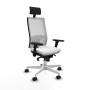 Chaise de Bureau Piqueras y Crespo 3D026N1 Blanc