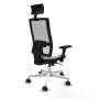 Chaise de Bureau Piqueras y Crespo 3D026N1 Blanc