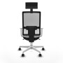 Chaise de Bureau Piqueras y Crespo 4B026N1 Blanc
