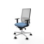 Chaise de Bureau Piqueras y Crespo 1D026N0 Bleu ciel