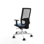 Chaise de Bureau Piqueras y Crespo 1D026N0 Bleu ciel