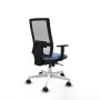 Chaise de Bureau Piqueras y Crespo 1D026N0 Bleu ciel