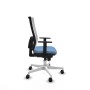 Chaise de Bureau Piqueras y Crespo 1D026N0 Bleu ciel