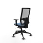 Chaise de Bureau Piqueras y Crespo 1D066G0 Bleu ciel