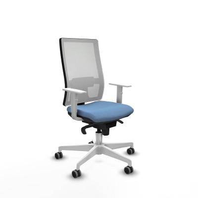 Chaise de Bureau Piqueras y Crespo 4B026G0 Bleu ciel