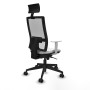 Chaise de Bureau Piqueras y Crespo 4B066N1 Blanc