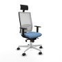 Chaise de Bureau Piqueras y Crespo 1D026N1 Bleu ciel