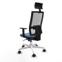 Chaise de Bureau Piqueras y Crespo 1D026N1 Bleu ciel