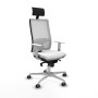 Chaise de Bureau Piqueras y Crespo 4B086G1 Blanc