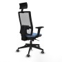 Office Chair Piqueras y Crespo 2D066G1 Sky blue