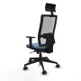 Office Chair Piqueras y Crespo 1D066N1 Sky blue