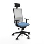 Chaise de Bureau Piqueras y Crespo 1D066G1 Bleu ciel