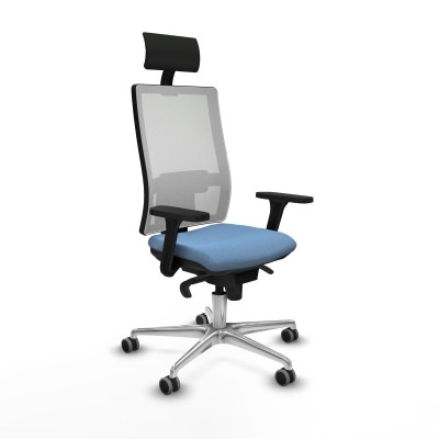 Chaise de Bureau Piqueras y Crespo 3D086G1 Bleu ciel