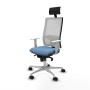 Chaise de Bureau Piqueras y Crespo 4B086N1 Bleu ciel