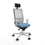 Chaise de Bureau Piqueras y Crespo 4B026N1 Bleu ciel