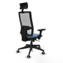 Office Chair Piqueras y Crespo 3D066G1 Sky blue