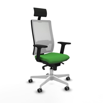 Chaise de Bureau Piqueras y Crespo 2D026G1 Vert
