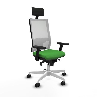 Chaise de Bureau Piqueras y Crespo 3D026N1 Vert