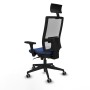 Chaise de Bureau Piqueras y Crespo 3D066G1 Blue marine