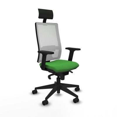 Chaise de Bureau Piqueras y Crespo 2D066N1 Vert